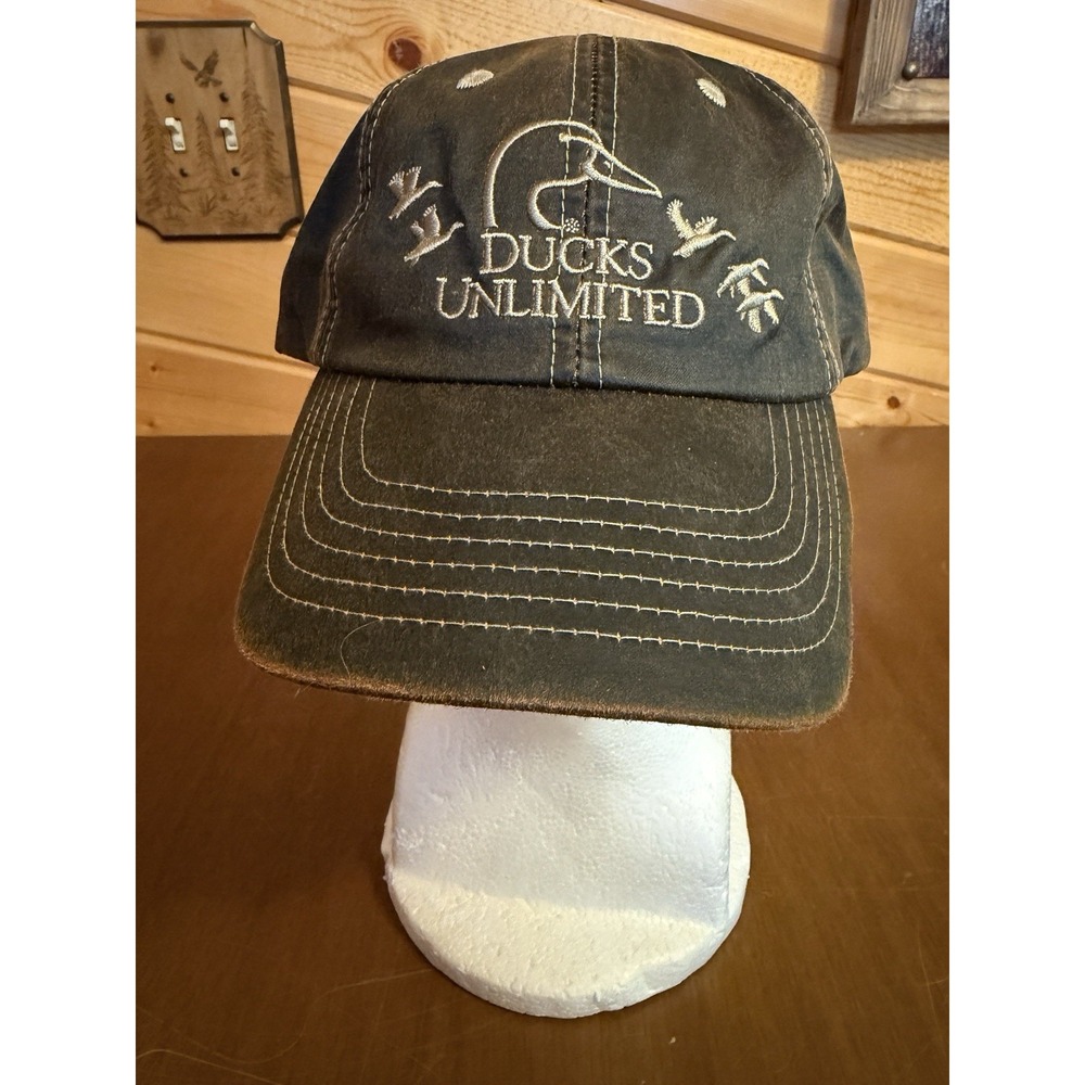 Vintage Ducks Unlimited DU Leader Hat Strapback Cap K Products